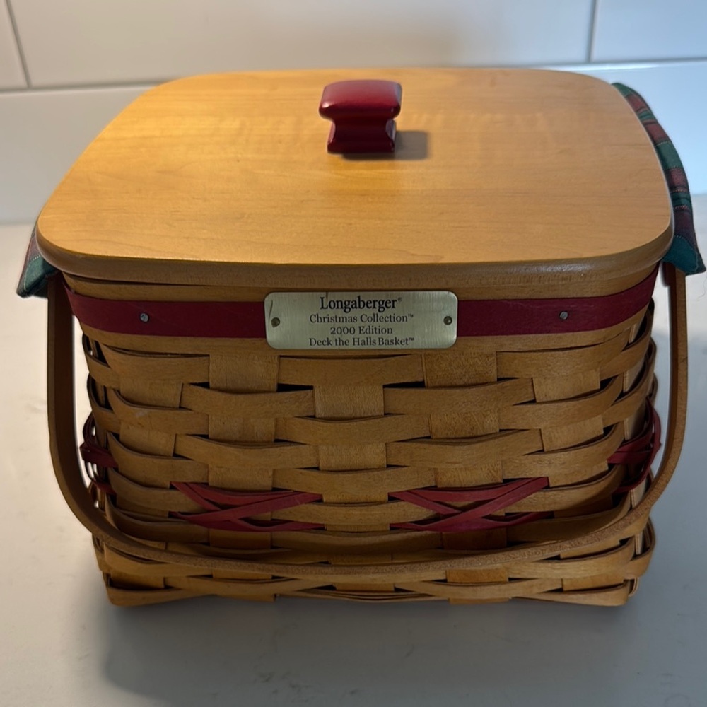 Longaberger Christmas Collection Basket